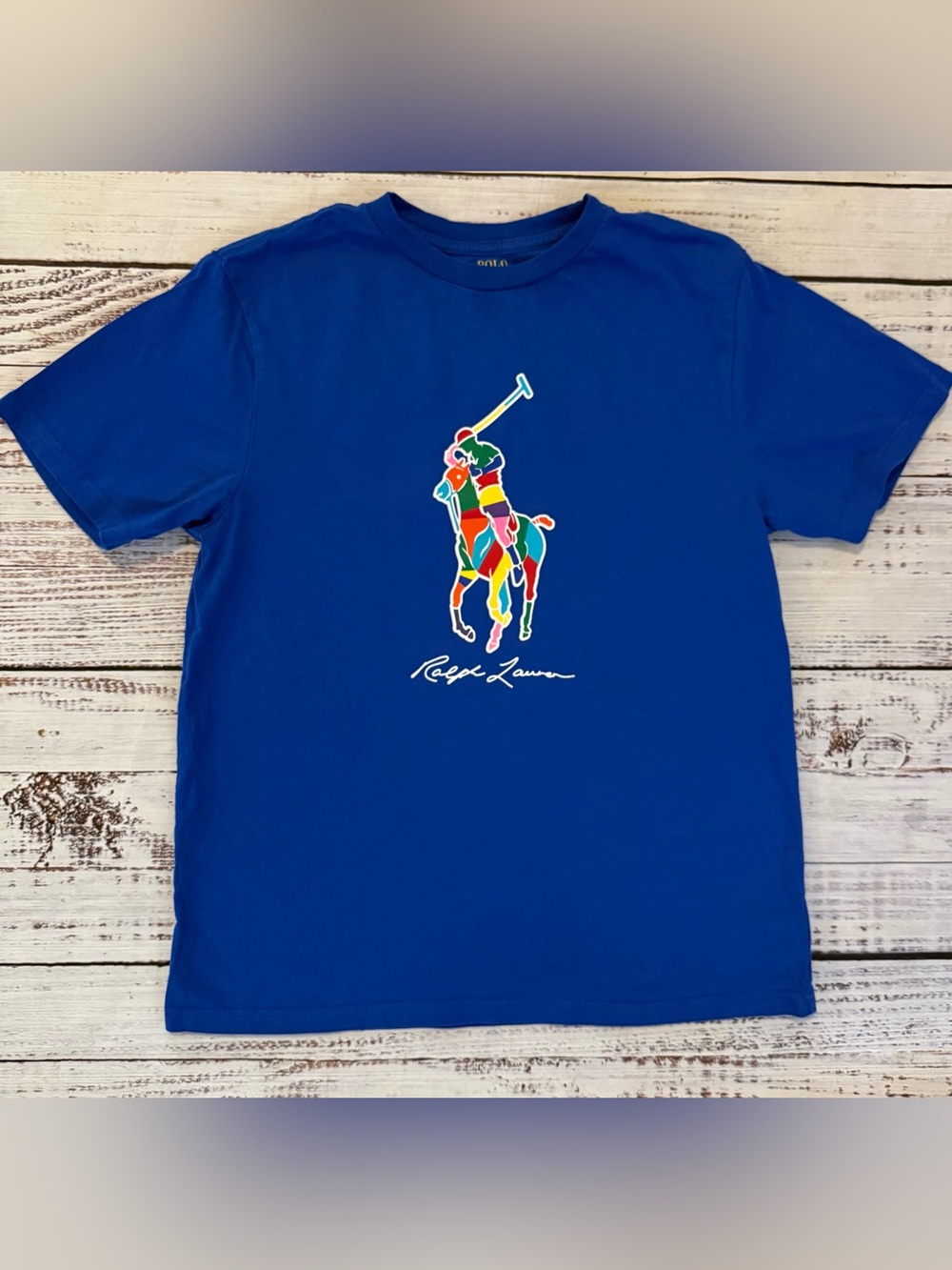 Ralph Lauren Polo T-Shirt Boys Youth Large 14/16
